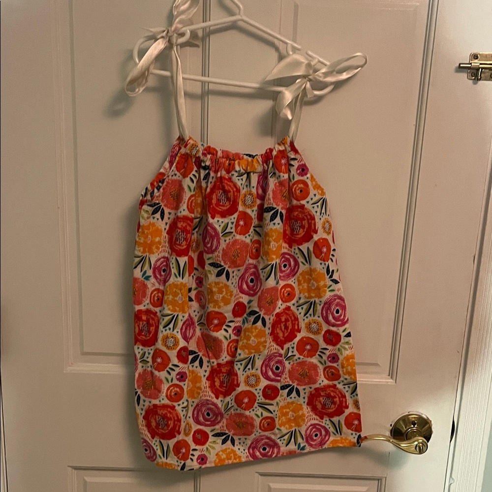 Floral Kids Casual Dress - Multicolor